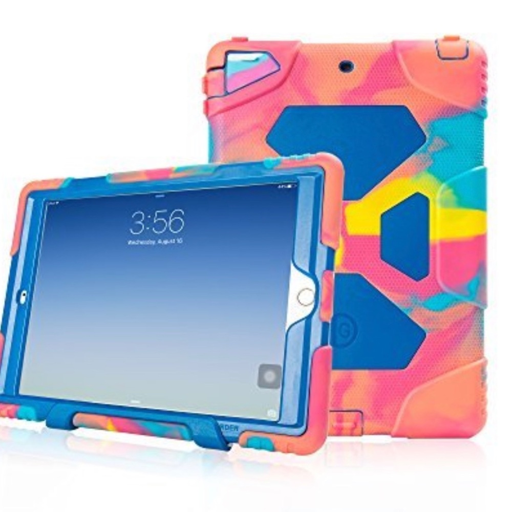 Aceguarder Ipad Mini 4 Case for Kids w/ Kickstand